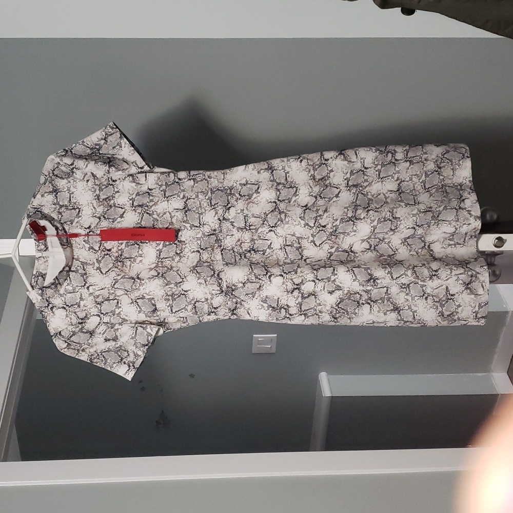 Hugo Boss Dress snakeskin print